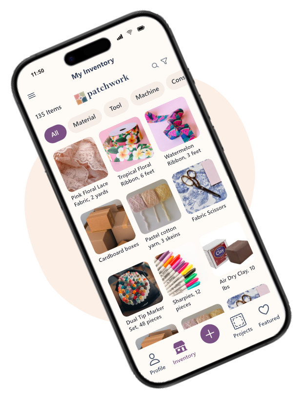 Catalog view in Patchwork app